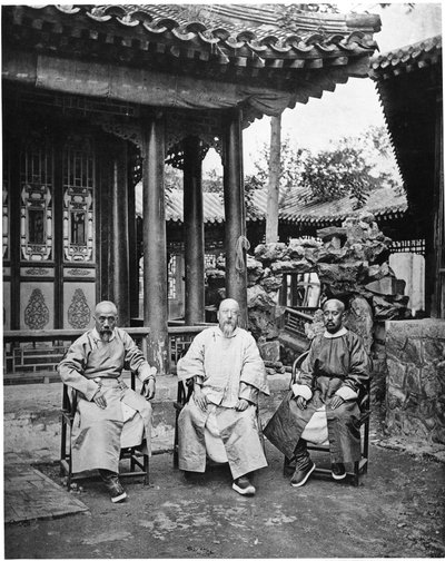 Chinese Ministers of State, c.1872 by John Thomson